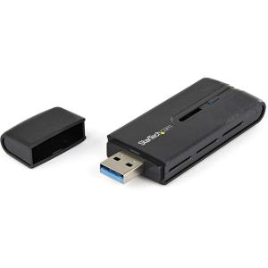 StarTech.com Mini adaptateur USB 2.0 réseau sans fil AC600 double bande – Clé USB WiFi 802.11ac 1T1R (USB433WACDB)(867 Mb/s AC)