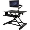 StarTech.com Poste de travail debout avec bras ajustable pour écran – Surface de travail de 89 cm (BNDSTSLGSLIM)