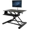 StarTech.com Poste de travail debout avec bras pour écran à fixation VESA jusqu&rsquo;à 30&Prime; – Surface de travail de 89 cm (BNDSTSLGPVT)